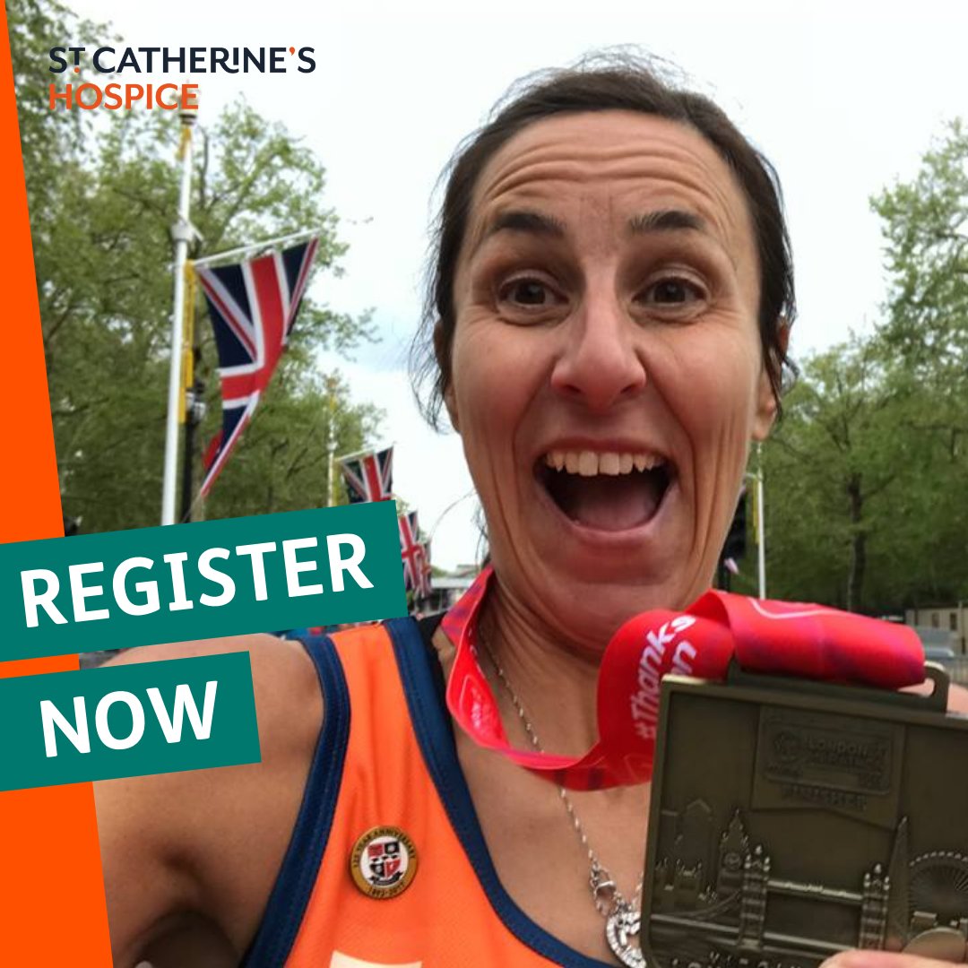 StCHospice's tweet photo. Missed out on the ballot for the London Marathon? We've got you covered! We have a LIMITED number of charity places available so you can take part in the world's most iconic marathon. Secured your own place? We'd still love to have you on #TeamStCH https://t.co/bXf48R8Lf6 👟 https://t.co/MiHjTDuoJS
