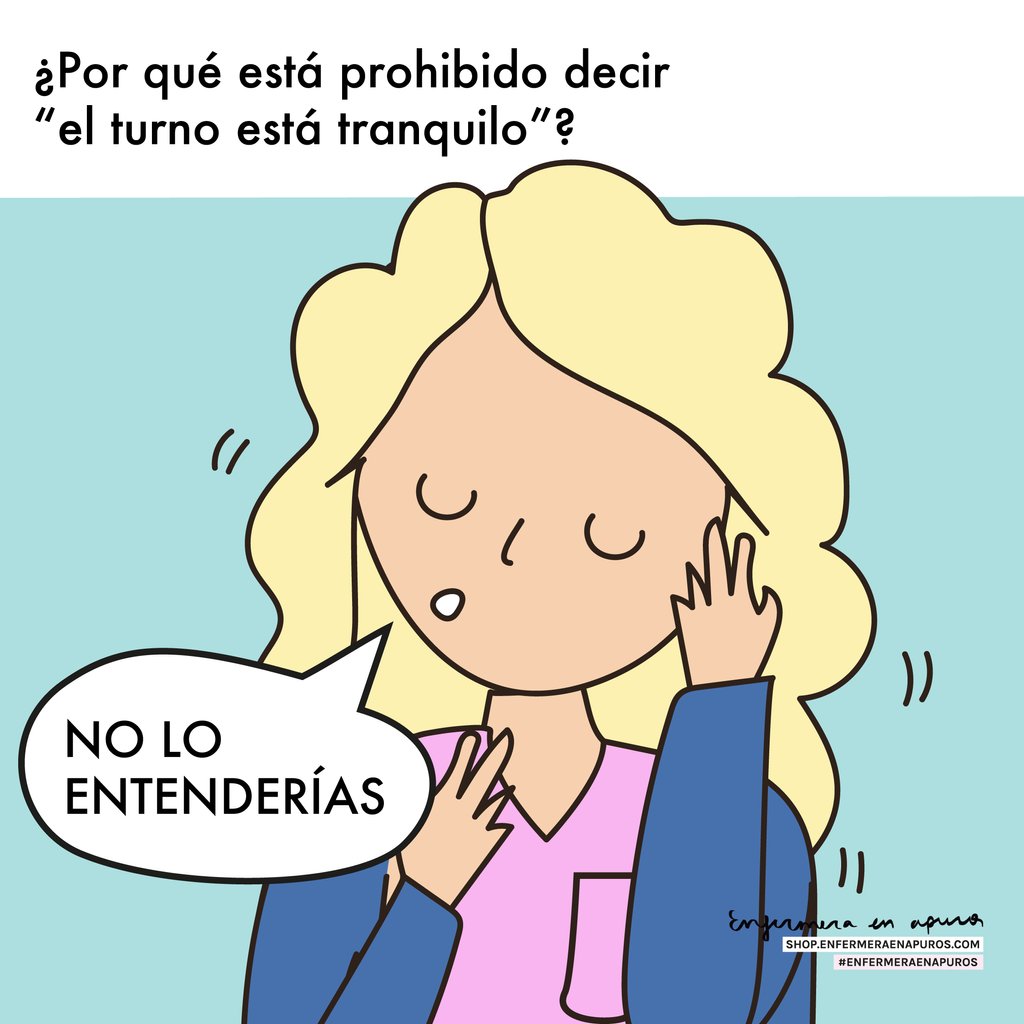 enfermeraapuros's tweet photo. Tranquila... Si aún no lo entiendes, ya lo harás 😂 https://t.co/idJRdRiXSl