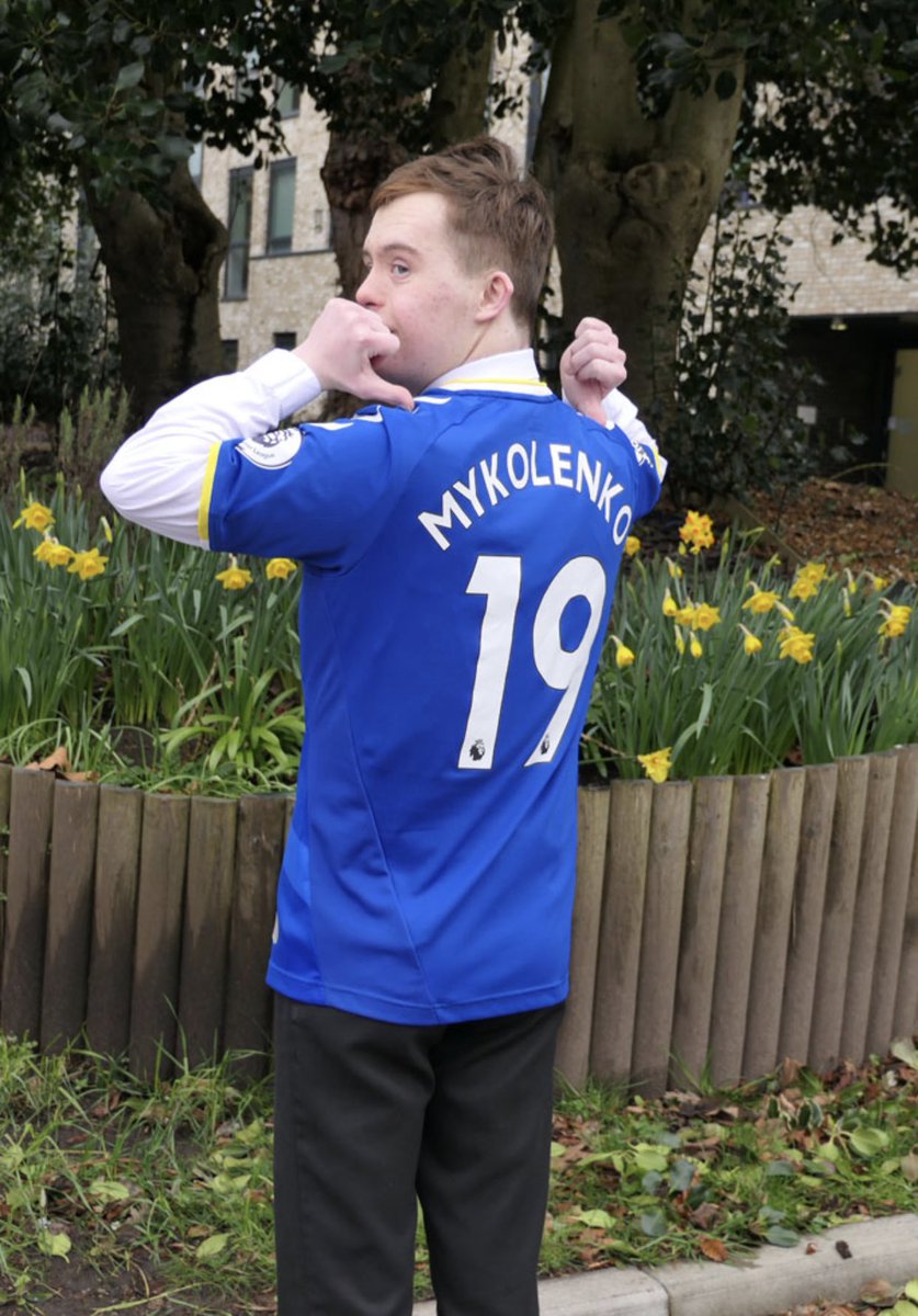 StHildasCE's tweet photo. Zinchenko and Mykolenko were unified against the invasion of their country even though they play for different teams. Mykolenko then gave Sam, a true Blue, his shirt at the end of the match. This Friday we are raising funds for the Ukraine and Children in Need. #StHilda’svalues https://t.co/wjkyOdfVfZ