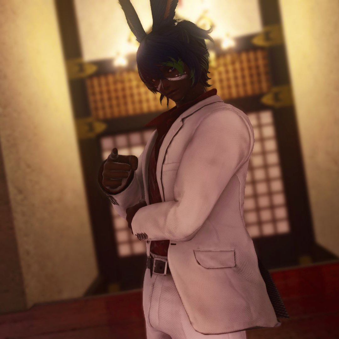 #FFXIVSelfie I hope this pic looks halfway decent ✌🏾