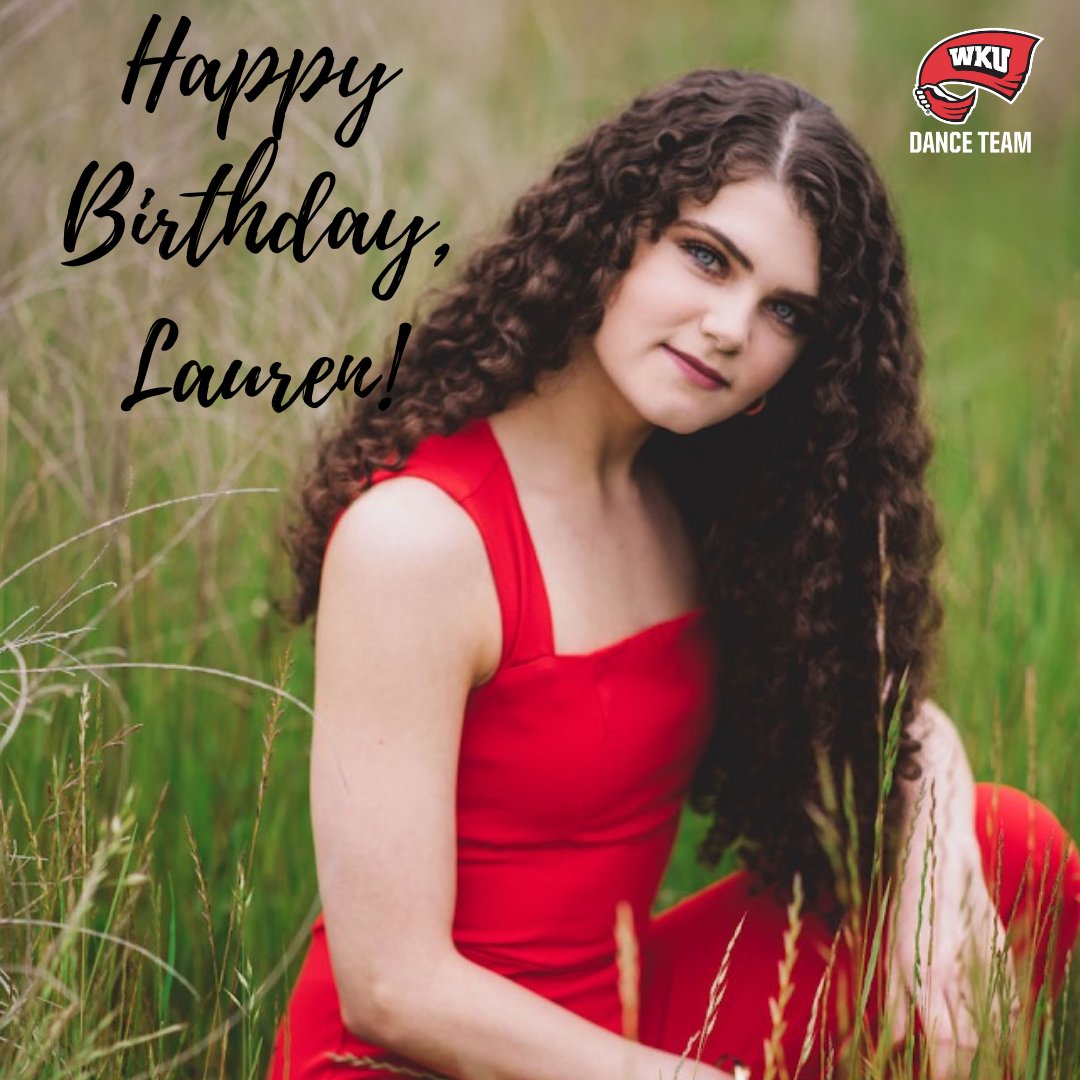 Happy birthday, Lauren!💕🎉🎈🎁
We hope you have the best birthday ever!
•
•
•
#Topperettes #WKUDT #GoTops #WKU