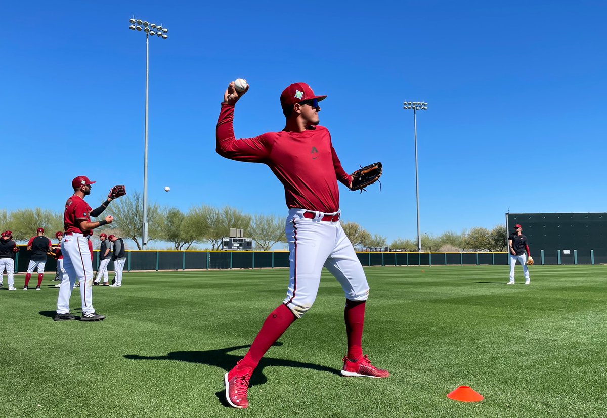 Dbacks's tweet image. Raring to go.