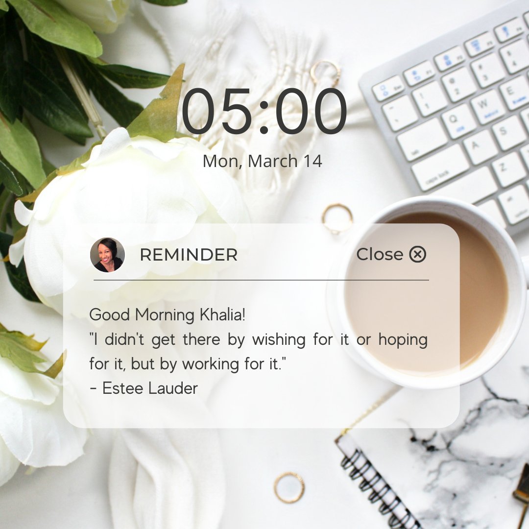 Monday Morning Motivational Message #4M #KSLcoaching #MsLindsaySaid