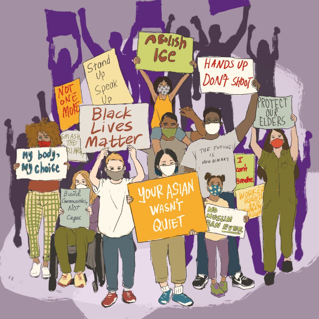AAAJ_Atlanta's tweet photo. Together, we can struggle in more powerful ways for community safety and healing, for racial and economic justice, for #BlackLivesMatter, #MyBodyMyChoice, #BuildCommunitiesNotCages, #HandsUpDontShoot, #ProtectOurElders, #NoMuslimBan, #WorkerRights and more.

#RememberingMarch16 https://t.co/6ypVmzDJEW