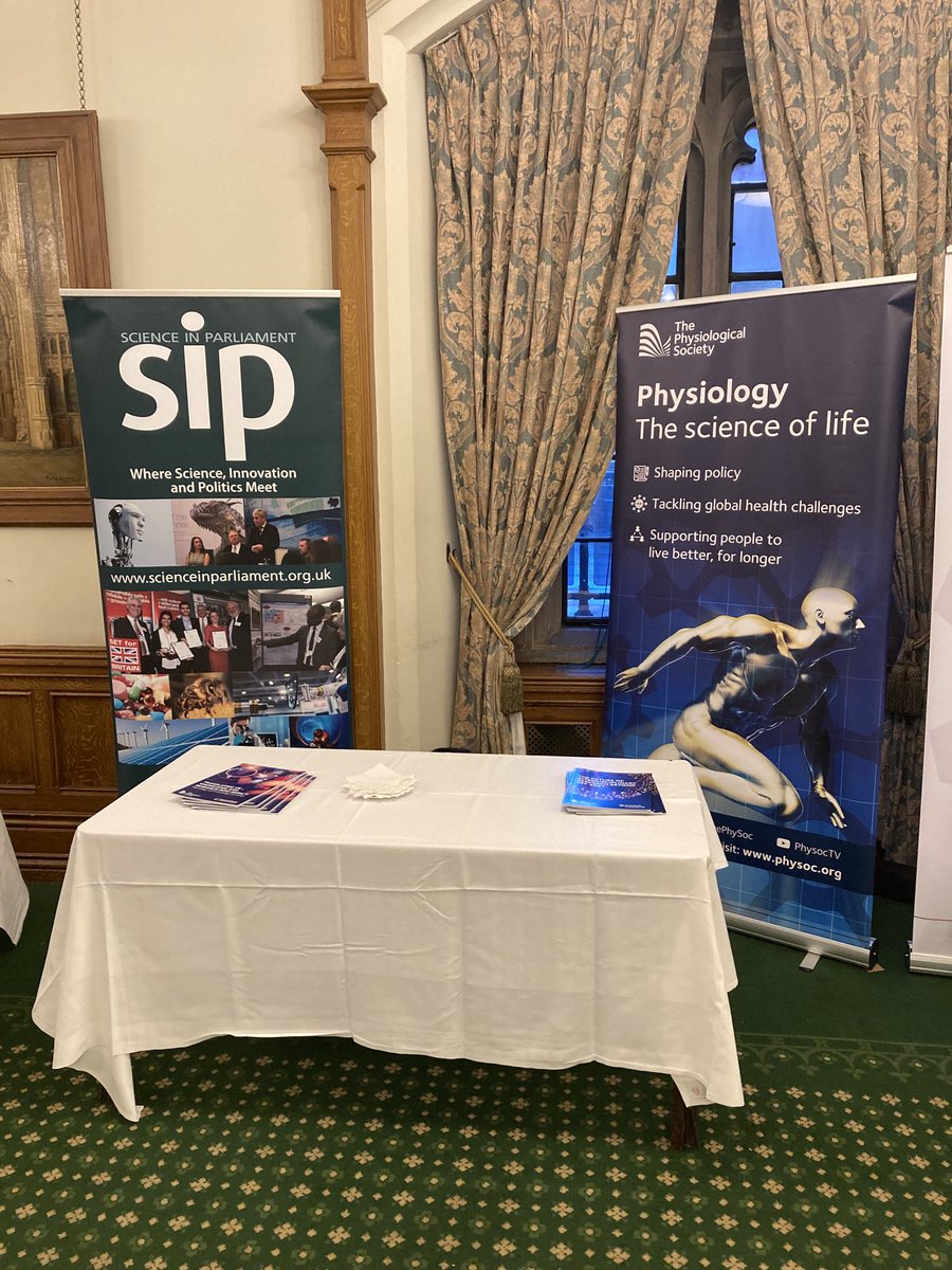 TEJAddison's tweet photo. @ParlSciCom and @physoc side-by-side at the @royalsociety pairing scheme! #scienceinparliament https://t.co/1USN68s2UG