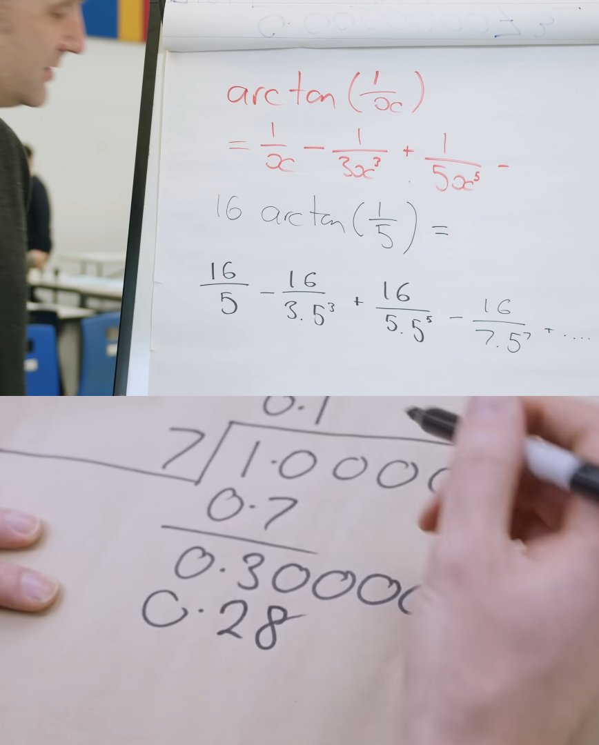 Valpskott's tweet photo. @standupmaths Matt, did you mistake the height of the dot used for multiplication and the decimal point, and vice versa for two of today's videos?

Decimal height = 0.7 (not 0⋅7)
Multiplication height = 3⋅5 (not 3.5) https://t.co/rtXHXlV7Gq