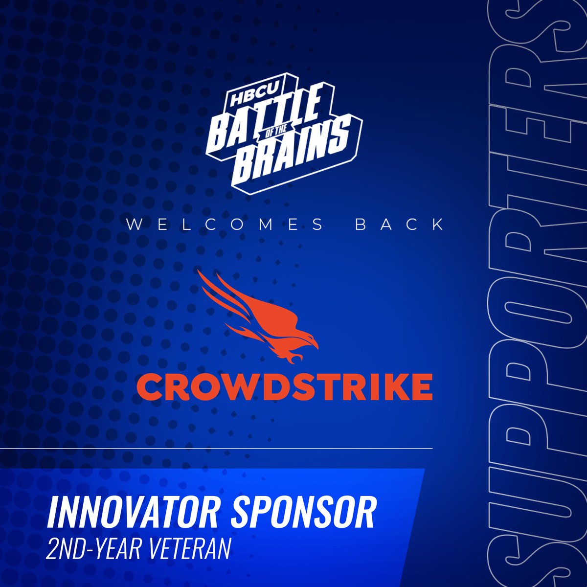 CrowdStrike's tweet photo. Absolutely blown away by the talent this weekend at @HBCUBotBrains. Congratulations to all the competitors, we are honored to have been part of it.
#MoreToBattleFor #WeAreCrowdStrike https://t.co/8rbSypnq50