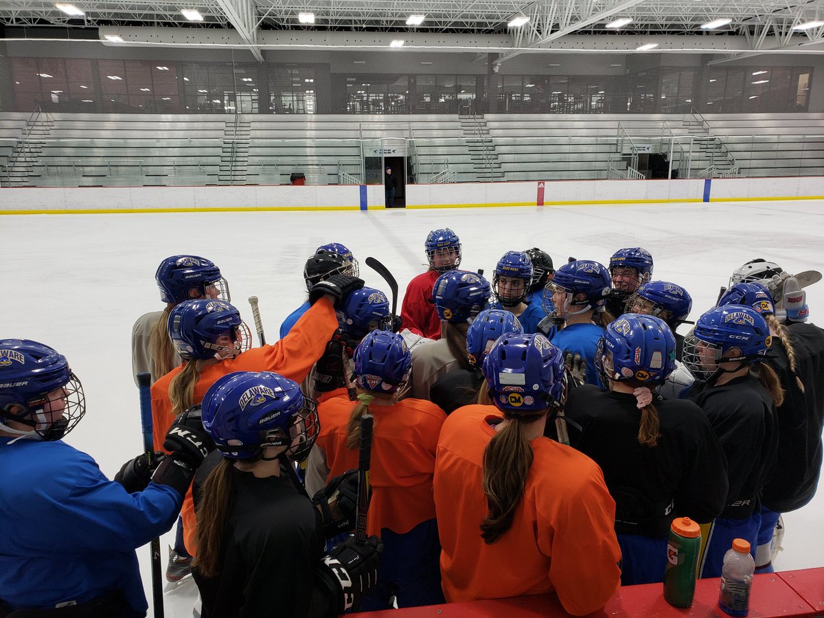 Practice at Nationals completed. Here we go Blue Hens.