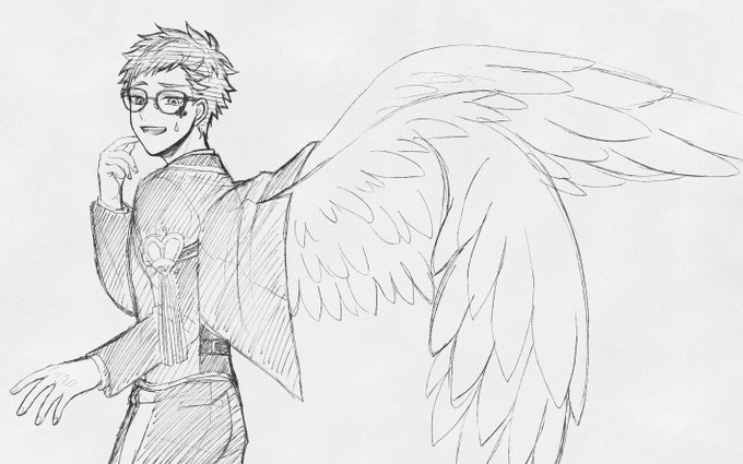 フォロワーさんに触発されて描いたらくがき 