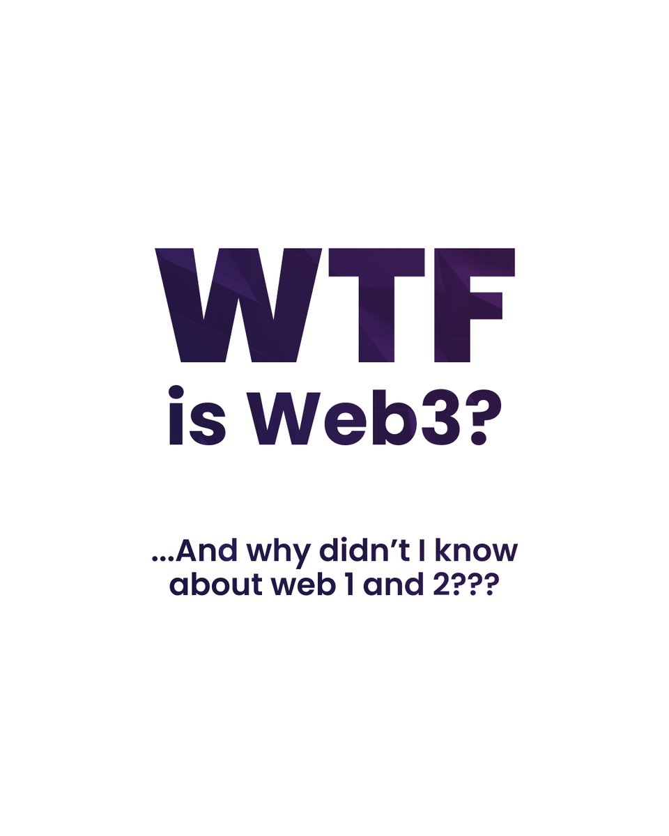 WTF is Web3?

Let's break it down.