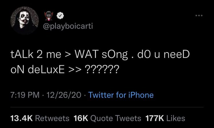 443 days since Playboi Carti broke my heart for the last time