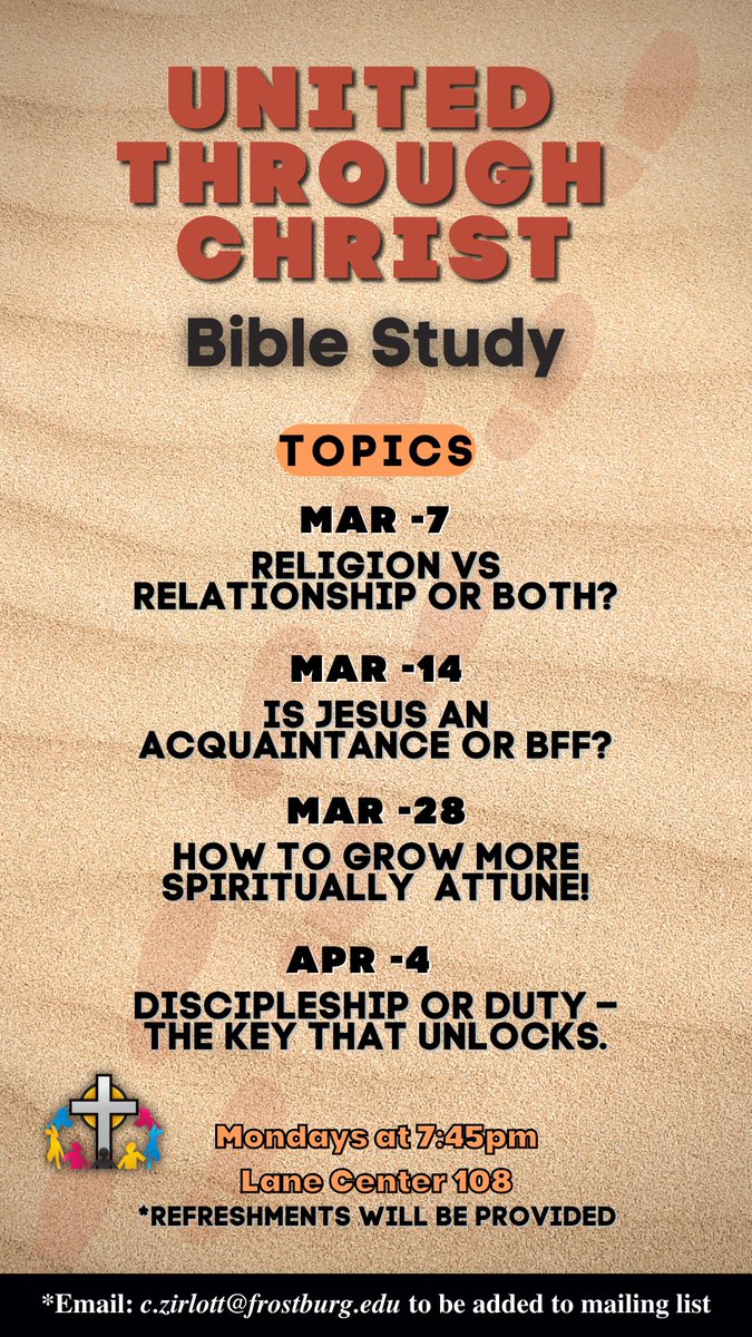 Join us tonight for Bible Study! Topic: Is Jesus an Acquaintance or BFF❤️ Lane  108 at 7:45pm