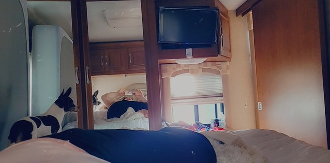 Luckily we were towed to a Walmart lol. We decided to buy an air mattress because omg, the bed SUCKS<a href="/tag/mvsales"class="tags"><span>#mvsales</span></a>