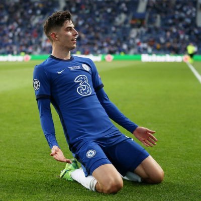 Who's ready for @kaihavertz29 to score another iconic champions league goal🤩#chelsea #championsleague #chelsealille