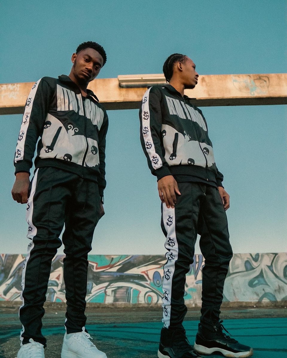 _atmbrand's tweet photo. Butterfly Tracksuits Available Now Online!🦋🖤 
Model:@steezb4l 

https://t.co/MkX1nULysA https://t.co/vTXQoVJCJD
