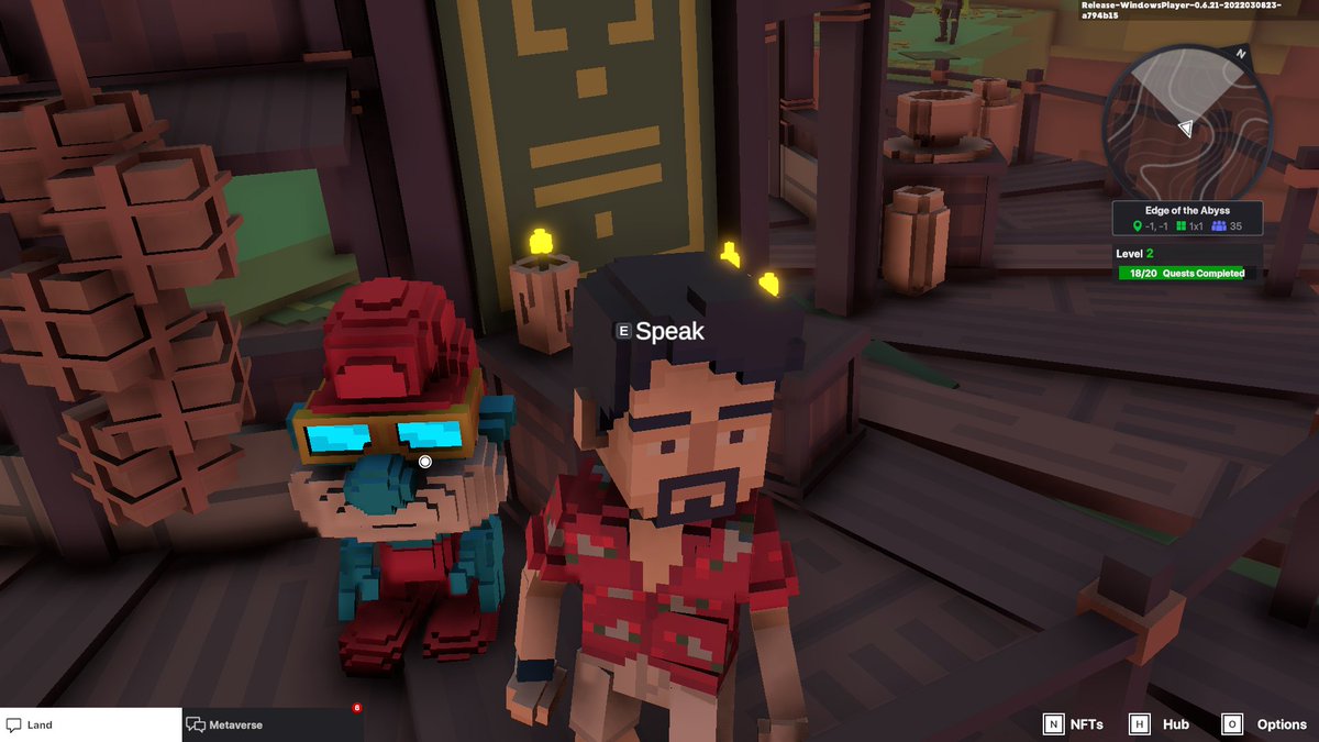 gotshiko's tweet photo. @TheSandboxGame I just participated in the daily #SandboxAlphaS2Contest for a chance to earn up to 1,000 $SAND! Starting March 11 - Find Papa Smurf. Check out my screenshot below! 👇 #SandboxAlphaS2 https://t.co/RcMfWWlCZF