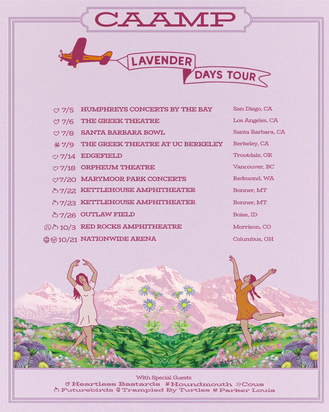 Caamp on Twitter "We're taking to the road this summer for the