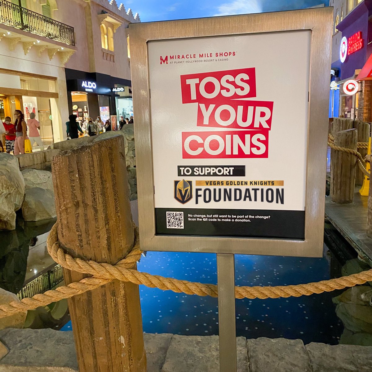 We are #VegasBorn! We are excited to announce that this year’s #CaringGivingChanging partner is the <a href="/VGKFoundation/">Vegas Golden Knights Foundation</a>. 

By tossing your coins into our rainstorm, you’ll be supporting their efforts in various community outreach programs.

To learn more visit, bit.ly/3tXaLad