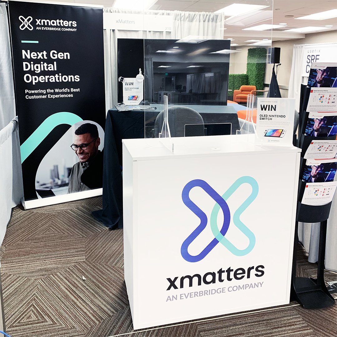 👀 We are live and in-person in San Francisco at #SREcon! Are you here? Stop by booth 210 to chat, grab some swag and enter our raffle to win a Nintendo Switch! 🎮