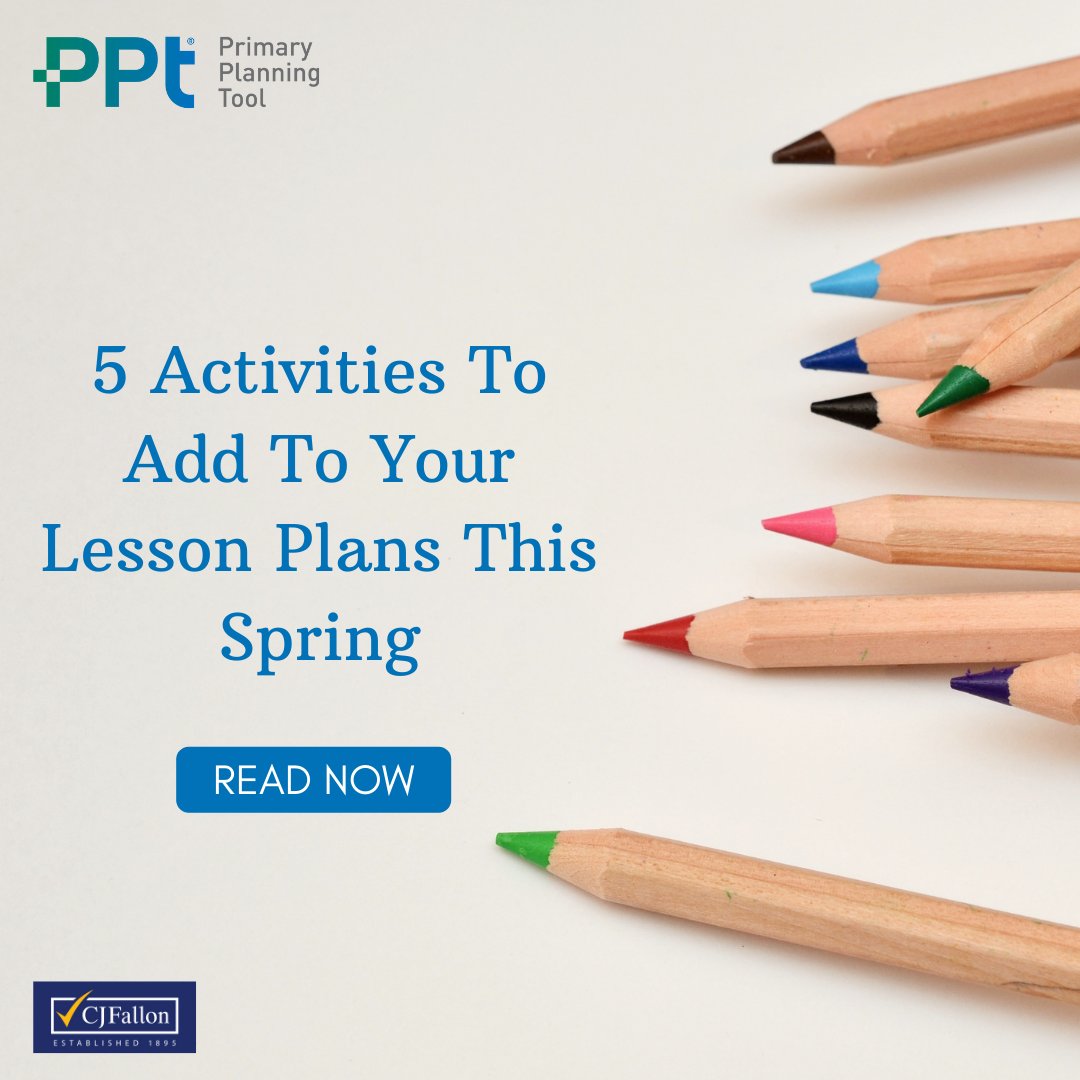 CJ_Fallon's tweet photo. New Blog Post Alert!!๐จ
Weโve put together five activities that you can add to your lesson plan this spring.
Read the blog now https://t.co/IpShsnYirr (blog landing page)
#PrimaryPlanningTool #Primaryteaching #primaryteachers https://t.co/669knZ9v2Y