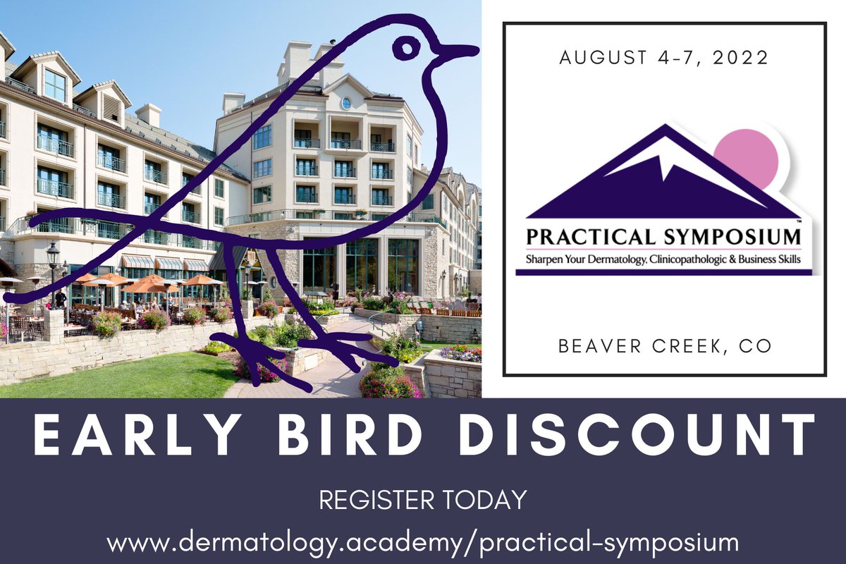 YourAcademy101's tweet photo. Take advantage of the EARLY BIRD discount by registering today for the 2022 Practical Symposium.
https://t.co/JkiL8V20Fw https://t.co/dBVoMVlGXD