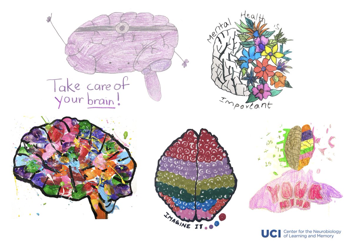It's #BrainAwarenessWeek! Join us this week as we celebrate the incredible world of neuroscience.

We asked you to submit artwork for our BAW Sticker competition. We received some incredible pieces + are excited to share them with you, starting with our youngest artists (K-5)🧠🎨