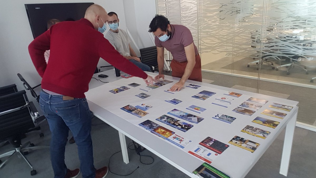 GroupeGA's tweet photo. 🌎 L'équipe de la Direction du Digital et des SI vient de réaliser la fresque du numérique ! 
✔ L'objectif : comprendre en équipe et de manière ludique les enjeux environnementaux du numérique.
@FresqueDuClimat
#FresqueClimat #fresquedunumérique #changementclimatique https://t.co/2VlJTVHvnG