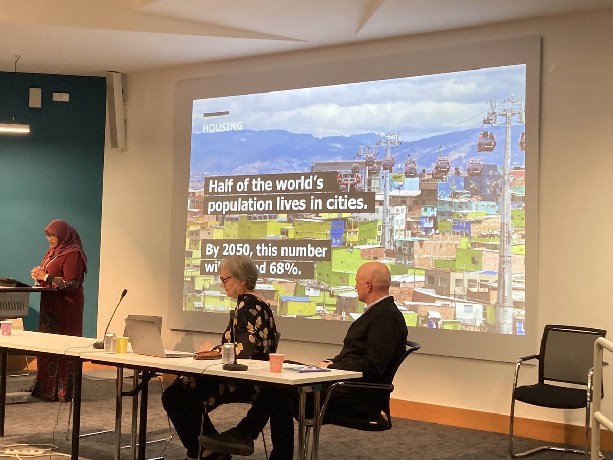 Delighted that @dpu_ucl is hosting a fascinating lecture by Maimunah Mohd Sharif, head of @UNHABITAT chaired by Prof. @cplindner with comments from Prof. Caren Levy. @TheBartlettUCL