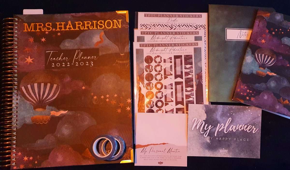 My first ever #TPTC planner arrived today and I love it. I'm itching to start writing lists in it 🥰  #mytptcweek <a href="/TPositiveTC/">Positive Teacher Co.</a>