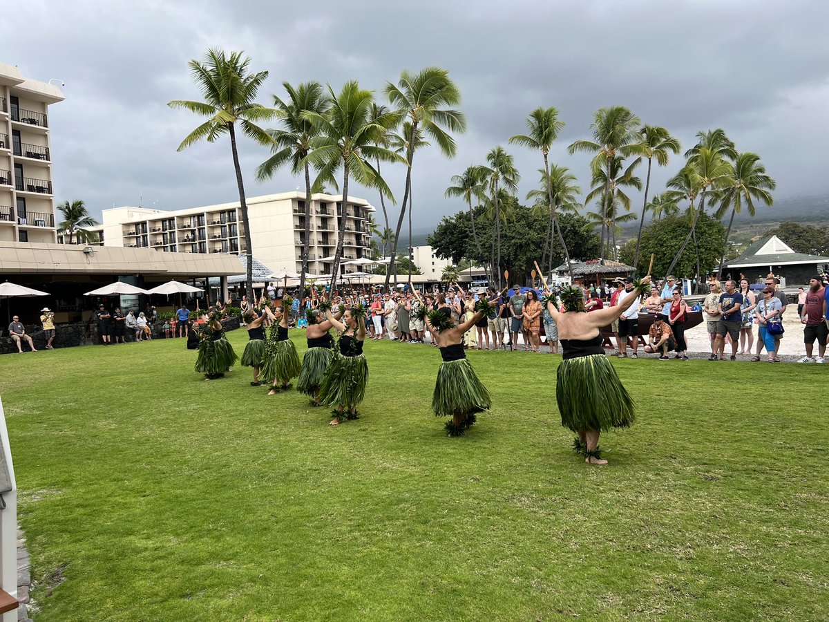 <a href="/konabrewfest/">KonaBrewersFestival</a> opening blessing by @kumukealaching and Ka Pa Hula Na Wai Iwi Ola.