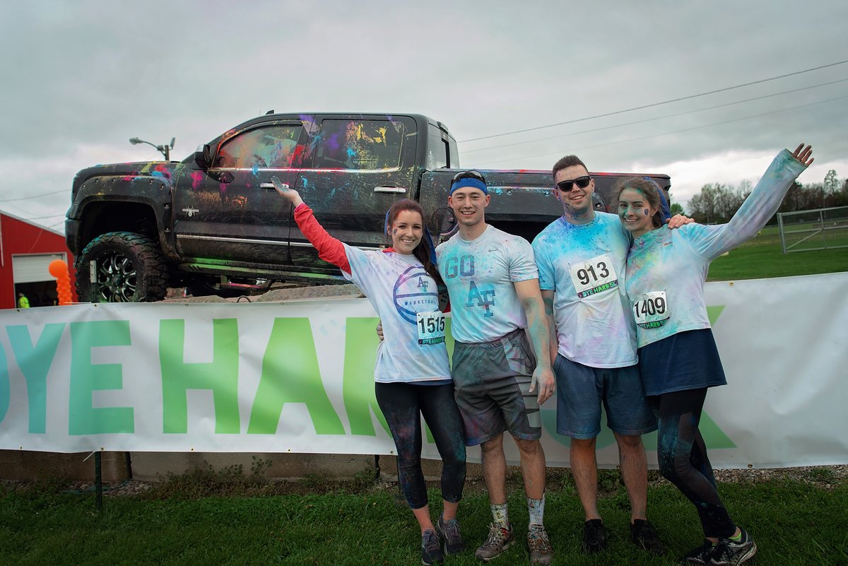 The DYE HARD 5K - It's a RACE and a P*A*R*T*Y! Sunday, April 24, Clark Co Fairgrounds. Run or walk in the most colorful 5K ever! Sign up for fun, food trucks, music, and TONS of color! Benefits people with developmental disabilities. YIPPEE KI-YAY! runsignup.com/Race/OH/Spring…
