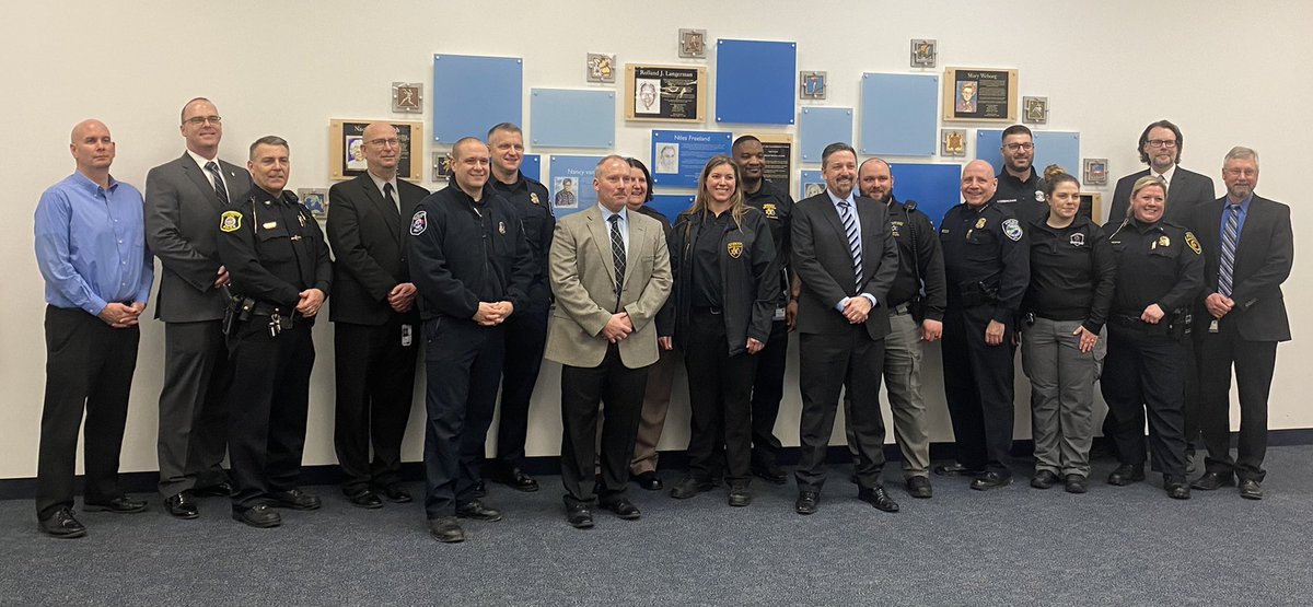 Meeting with the Walled Lake School Executives, 8 police departments and the Oakland County Sheriffs Department for a round table discussion regarding safety for the future. #Education_ #Childrensafety <a href="/kennethgutman/">Kenneth Gutman</a>