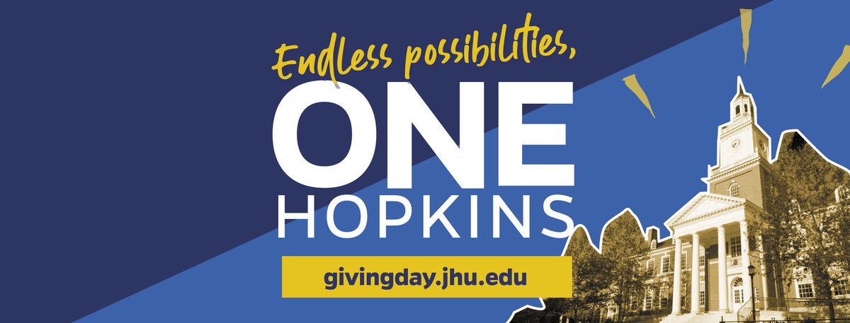 Thank you to everyone that gave to #ONEHopkins! 3,325 donors gave $265,048 to @JohnsHopkins.🥳 bit.ly/37jxTrS