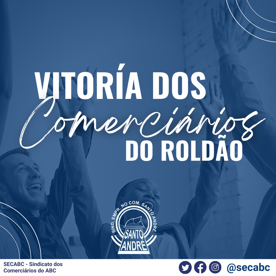 secabc's tweet image. Após negociações com a empresa, o sindicato conseguiu o pagamento das diferenças salariais e pagamento do abono.🙌🏼
.
O presidente Ademar G. Ferreira agradece aos comerciários pela confiança e a empresa por ter resolvido o problema.
.
.
.
#santoandré #abcpaulista