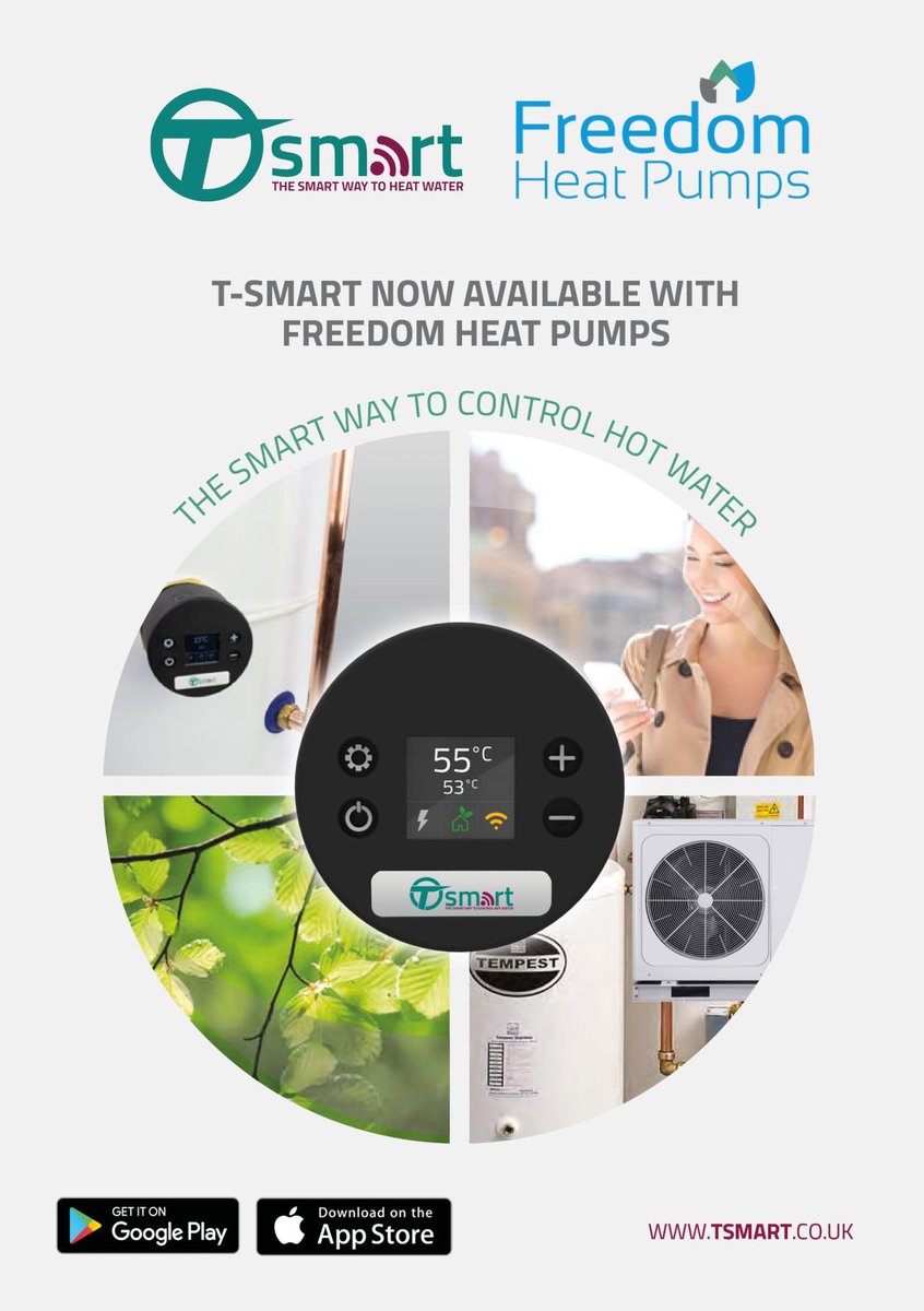 T-Smart is now fitted as standard on the Midea pre plumbed heat pump system available from <a href="/freedomheatpump/">Freedom Heat Pumps</a> 

Contact the team for more information on:
T - 02380 274 833
E - sales@freedomhp.co.uk

#collaboration #hotwater #Tsmart #innovation #cylinders #manufacturing