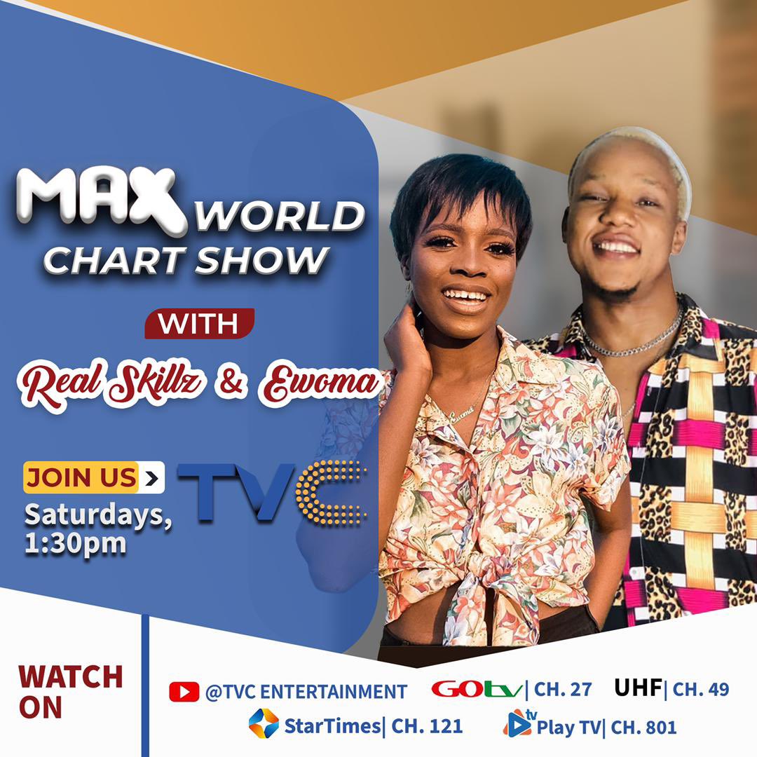 iam_RealSkillz's tweet photo. why weekends on TV is now everybody’s favorite TV time!
#maxworldchartshow 🛸
@TVCconnect https://t.co/bbfQXRFOIa
