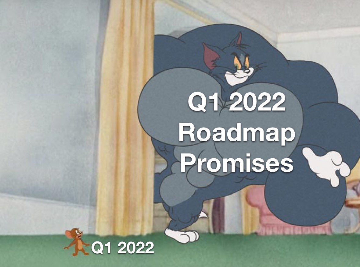notthreadguy's tweet photo. NFT Roadmaps be like https://t.co/mT2MEpObbx