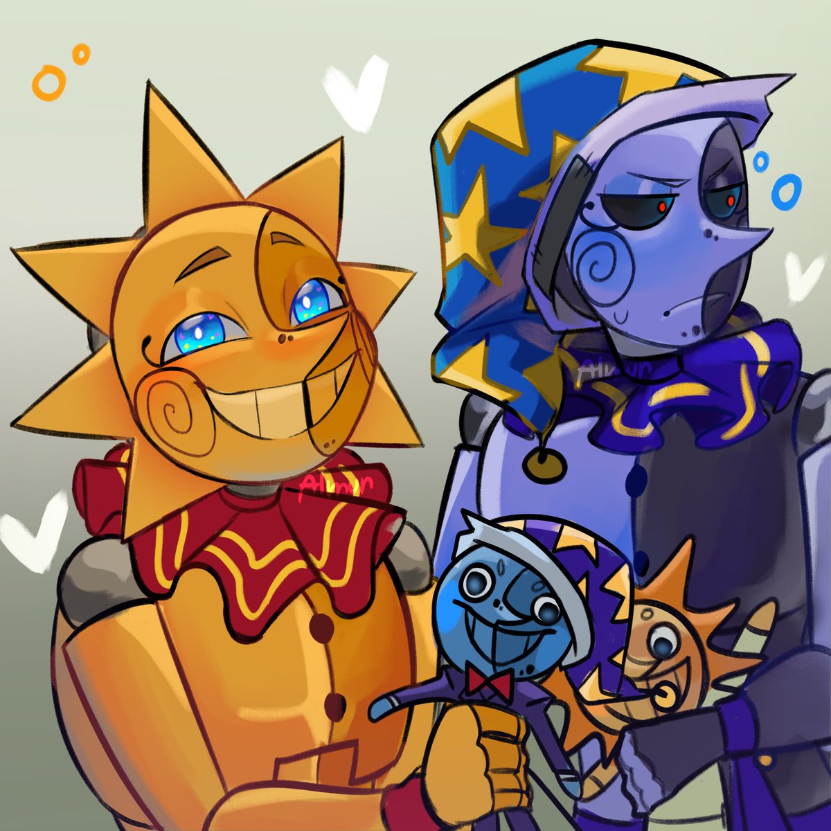 smol thing for white day 

#fnaf #fnafsb #moondropfnaf #sundropfnaf #sundrop #moondrop