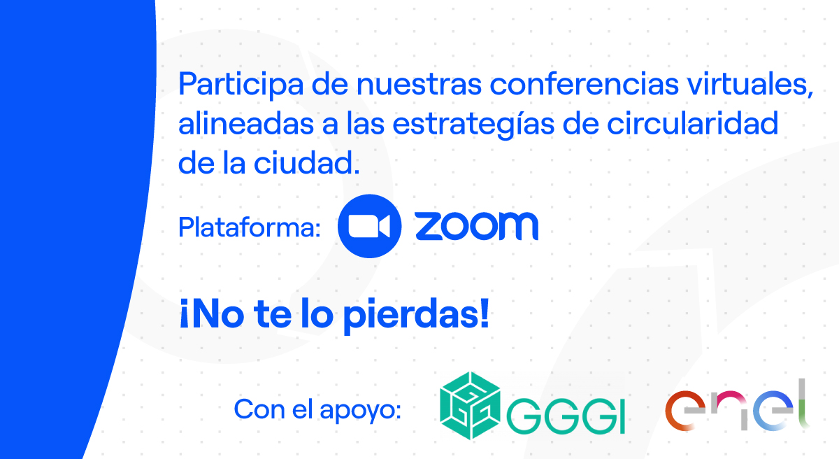 PluzEnergia's tweet photo. ¡Hoy inicia la Semana de la Transición hacia una #EconomíaCircular! 💪Súmate y participa de las conferencias virtuales que estaremos brindando junto a la @MuniLima y @GGGI_Peru.
Descarga la agenda virtual aquí: https://t.co/bPkFqVY8kT ¡No te lo pierdas! https://t.co/RaCZuEmaNb