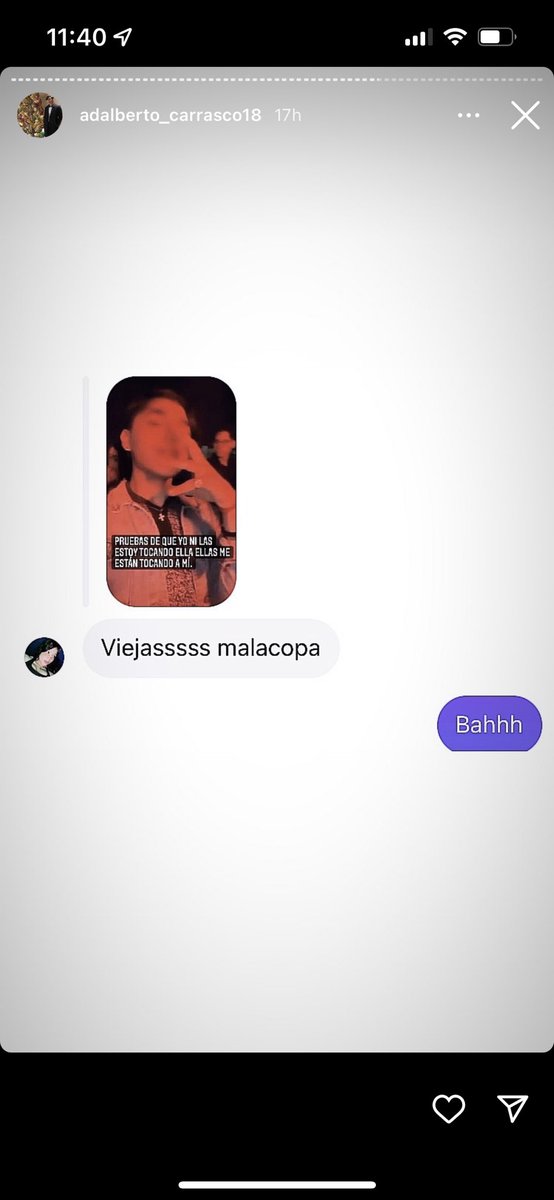 xxxxx01505618's tweet photo. y aún así después de lo que hizo, trata de ofender a las victimas llamandolas “nacas” o “cagasonas” subiendo todo a instagram, por favor… https://t.co/ZtctiqH12r