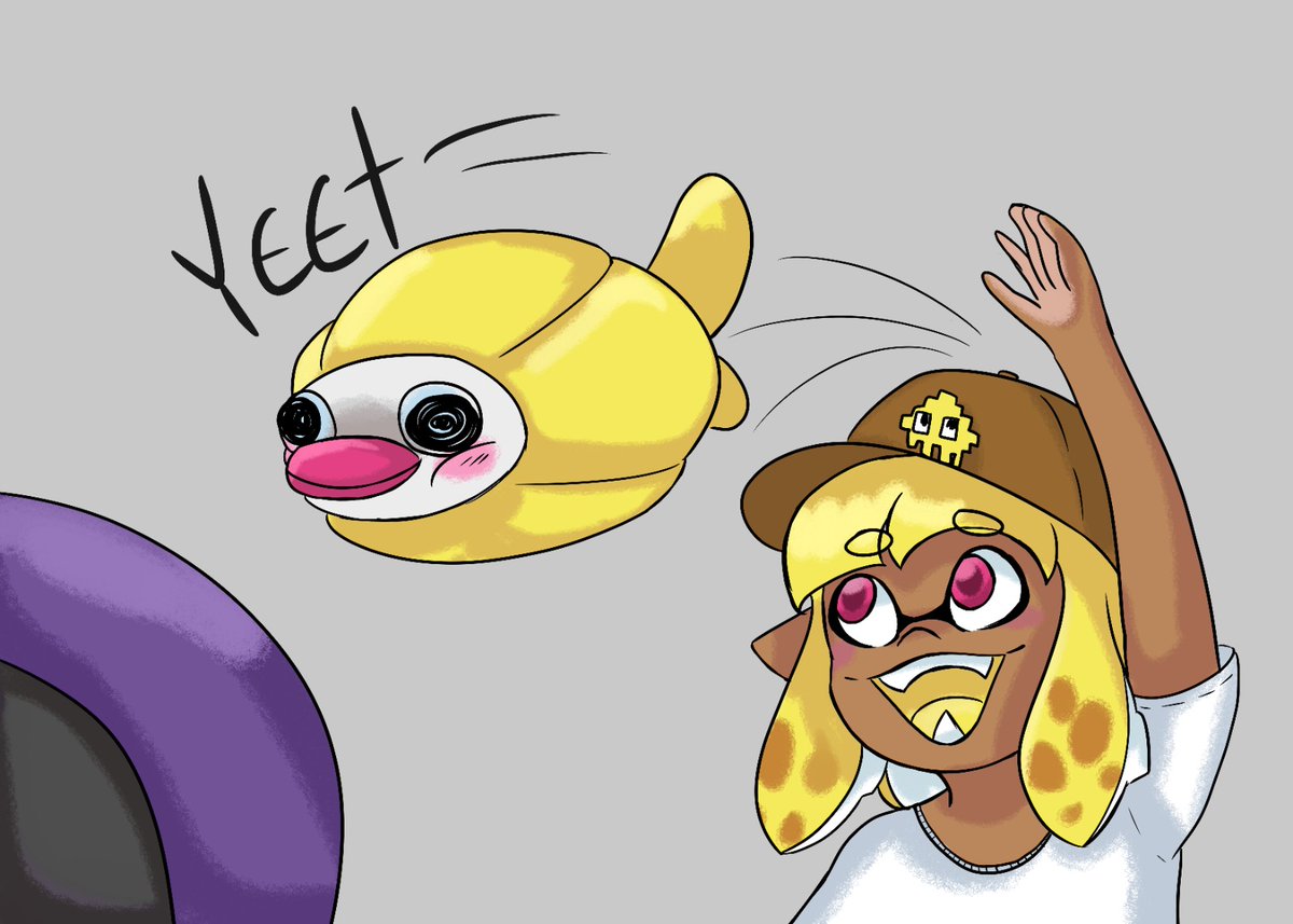 FurbVon's tweet photo. I hate Clam Blitz but Clampy Blitz is wayyyy superior #itemlabel #clampy https://t.co/IWxIj5E8w9