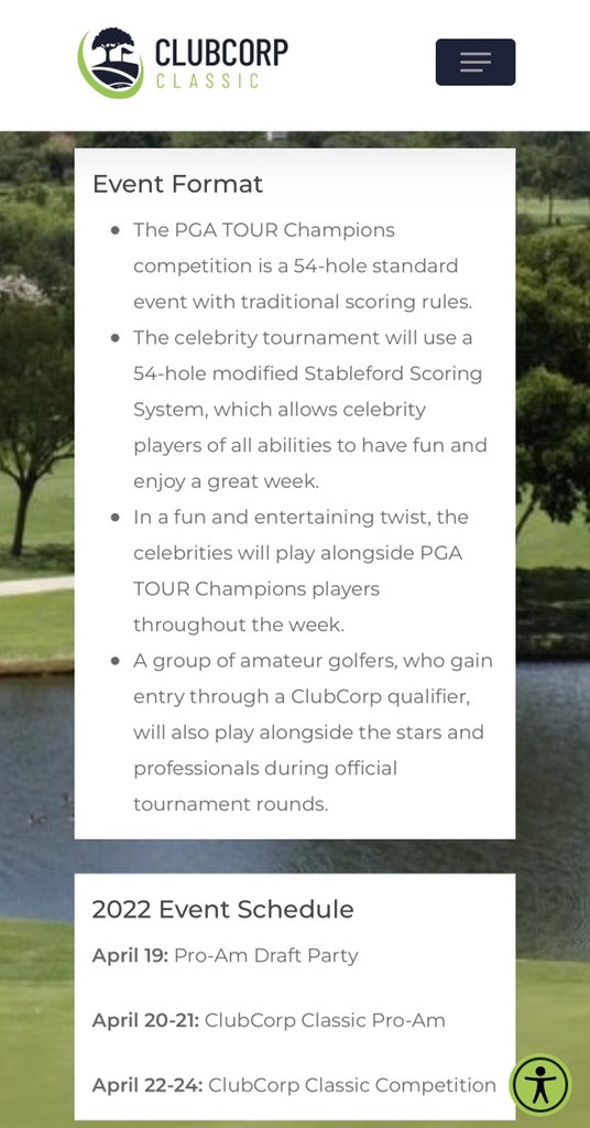 Jonah Javad (@jonahjavad) on Twitter photo .@clubcorpclassic founder Mike Flaskey (<a href="/TheVacationDR/">Mike Flaskey</a>) says daily attendance will be capped at 10,000 ppl.
Tournament festivities run April 19-24 <a href="/LasColinasCC/">Las Colinas CC</a> including a <a href="/coleswindell/">Cole Swindell</a> concert.
For those unable to attend, #ClubCorpClassic will have 11 hrs of live TV coverage. .@clubcorpclassic founder Mike Flaskey (<a href="/TheVacationDR/">Mike Flaskey</a>) says daily attendance will be capped at 10,000 ppl.
Tournament festivities run April 19-24 <a href="/LasColinasCC/">Las Colinas CC</a> including a <a href="/coleswindell/">Cole Swindell</a> concert.
For those unable to attend, #ClubCorpClassic will have 11 hrs of live TV coverage.