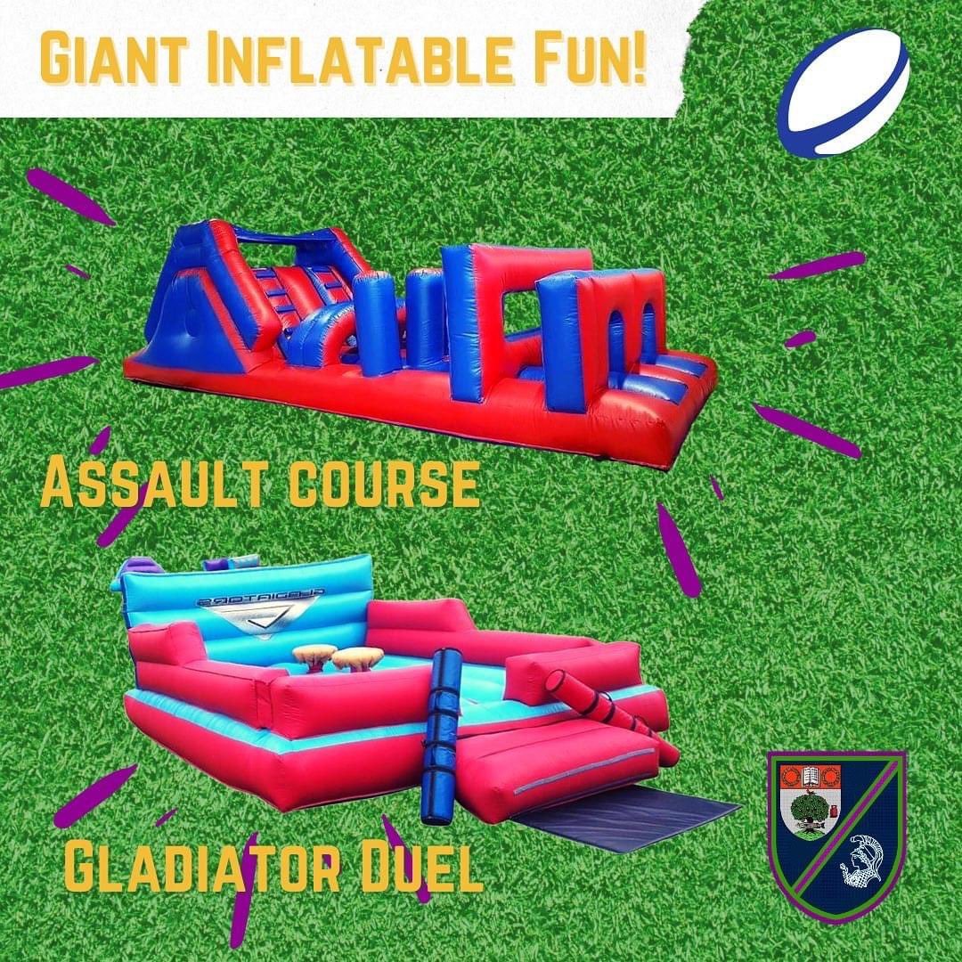 ghkminis's tweet photo. GHK are delighted to host a family fun day at Old Anniesland on Saturday 26th March. 
The 1XV host their final home match of the season against Kirkcaldy.
Free entry for families👨‍👩‍👧‍👦
Free food for U18s ✅
Club bar open 🍻
Giant inflatable fun 🤗

#weareghk #familyfun https://t.co/reGSSWFO1h