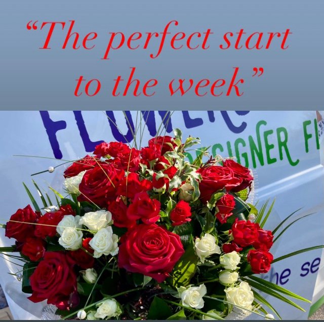 flowers4ever_ie's tweet photo. #perfect #start #roses 🌹#freshflowers 🌸 #monday #shoplocal      #unique #surprise #treatyourself #treatafriend #designingflowersforthepeopleyoutresure 👏 #madewith❤️ #homeofcreativefloristry 🏡 #flowersforeverlimerick 💐 https://t.co/aAyUoVOFiW