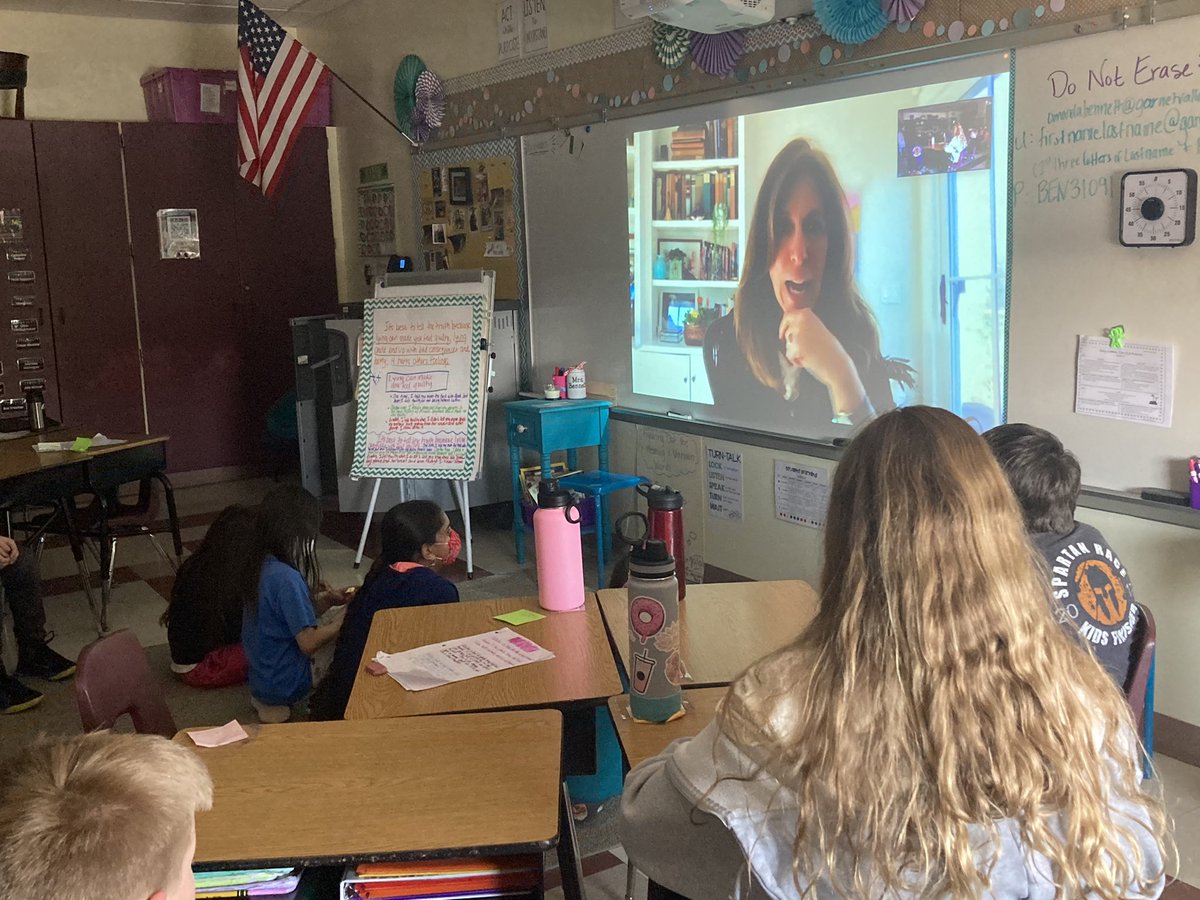 Thanks Mrs. Geier for organizing this amazing author visit for our 4th graders! Thank you Lauren Tarshis for the wonderful experience!