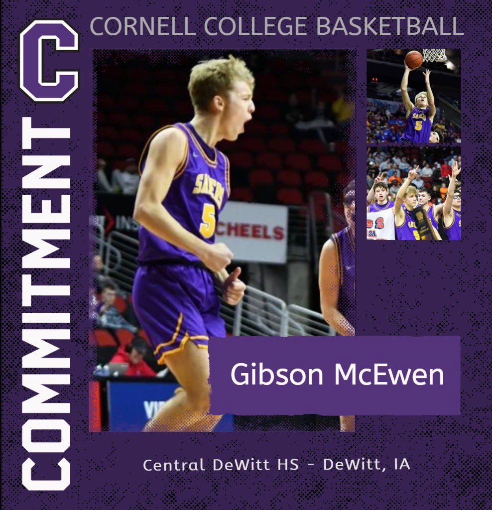 Thanks to the Central DeWitt basketball team and my family and friends. #Gorams