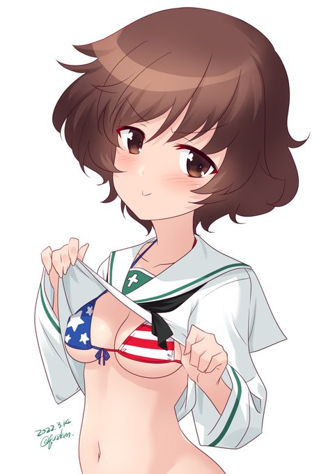 潜入の為なら星条旗ビキニも着ちゃうゆかりん。。。ドヤァ
#mow版深夜のお絵描き60分一本勝負
#mow版深夜のお絵描き60分一本勝負_20220314
星条旗ビキニぇ…💦+5分 