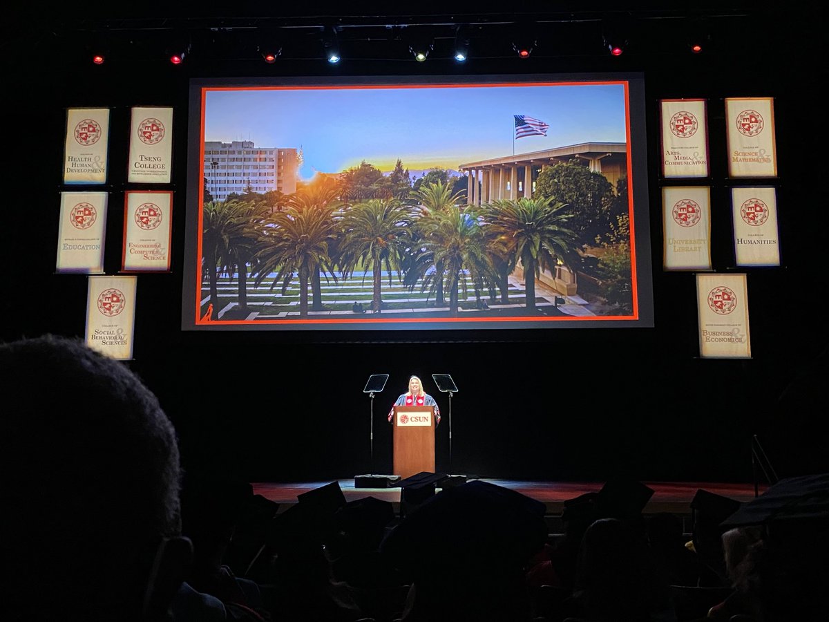mktwalker's tweet photo. “Higher education transforms family trees” CSUN President Beck #CSUNinvestiture #CSUN https://t.co/49J0aaEZim