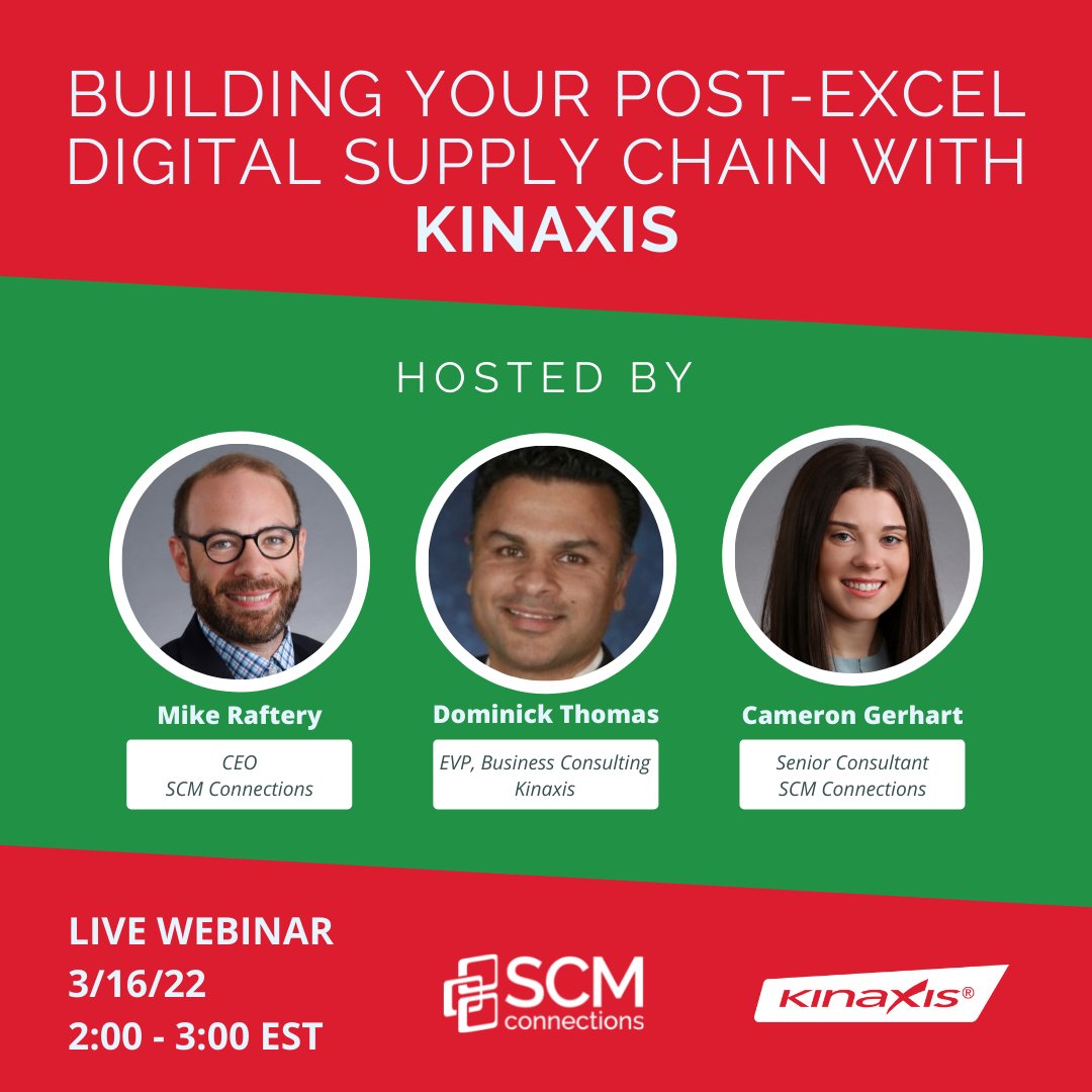 Kinaxis's tweet photo. Don’t waste time fumbling with outdated approaches when there’s an easy fix. #PlanningOne 🗝
Join Dominic Thomas and
@SCMConnections live, March 16, 2022, and see how you can build your post-Excel #SupplyChain.
https://t.co/x9vyVQZFGe https://t.co/WjI49kP175