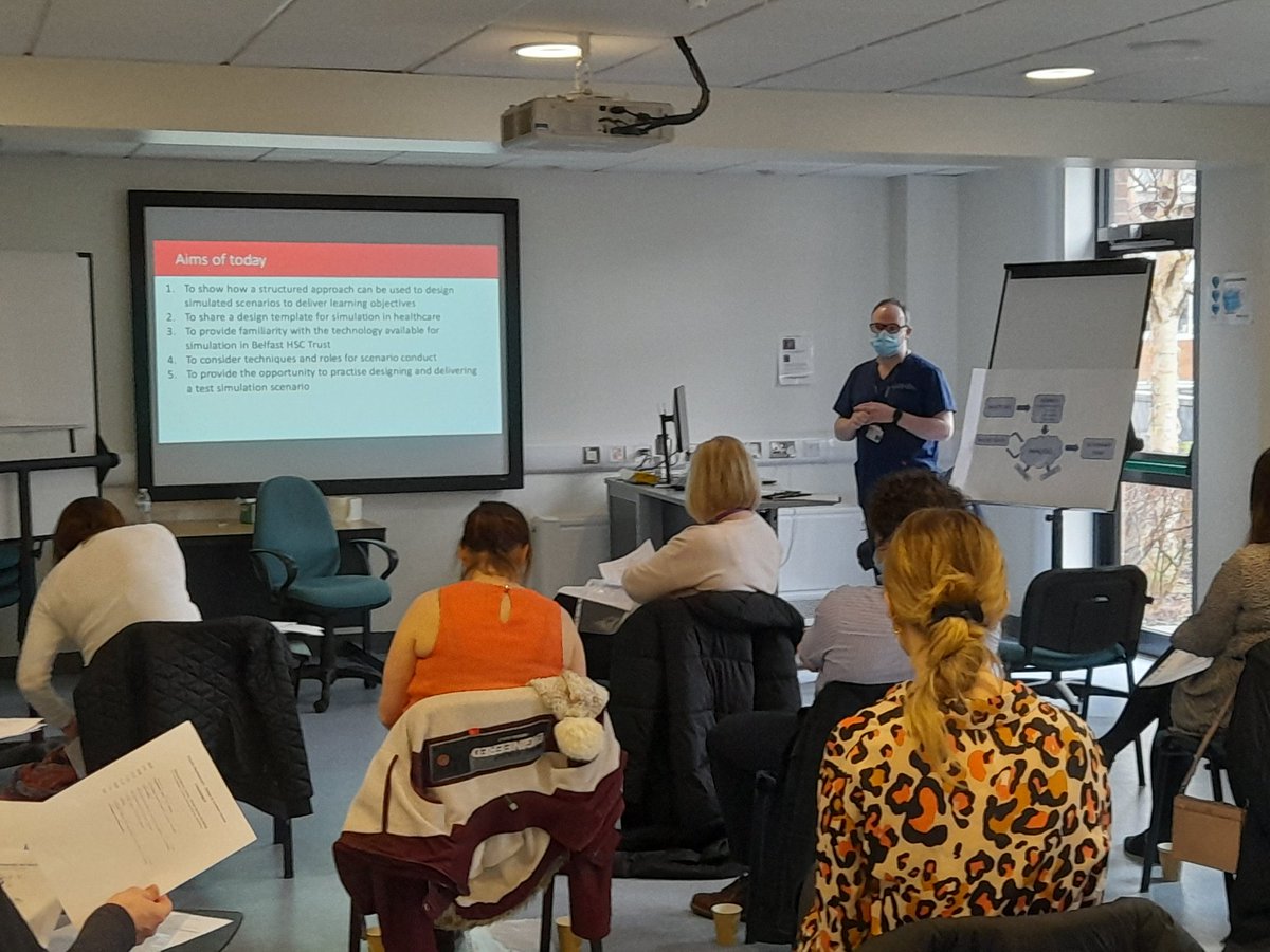 SimTechBelfast's tweet image. Fantastic job as always to Drs Martin Duffy and Claire Martin on their faculty development course. Cant wait to see the what courses our newly qualified sim faculty can cook up in the coming months.
